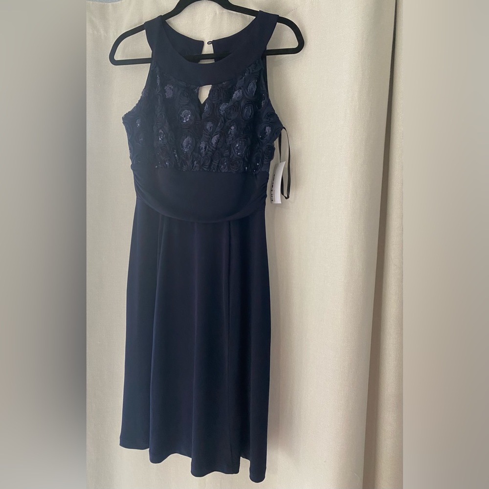 Blue halter dress size 10